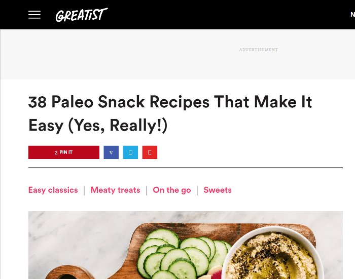 paleo-snack-listicle-seo-keyword-research-food
